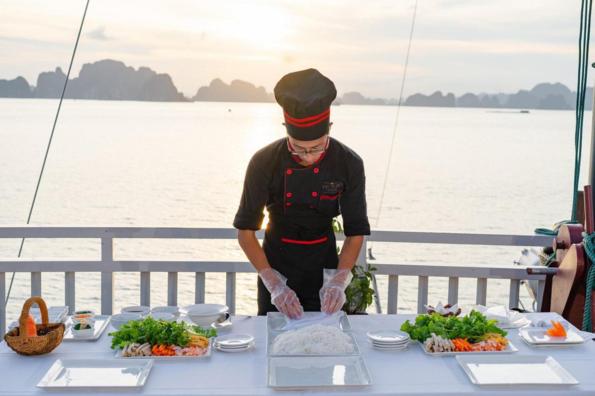 Halong Arcadia Cruise Hotel Ha Long Bagian luar foto