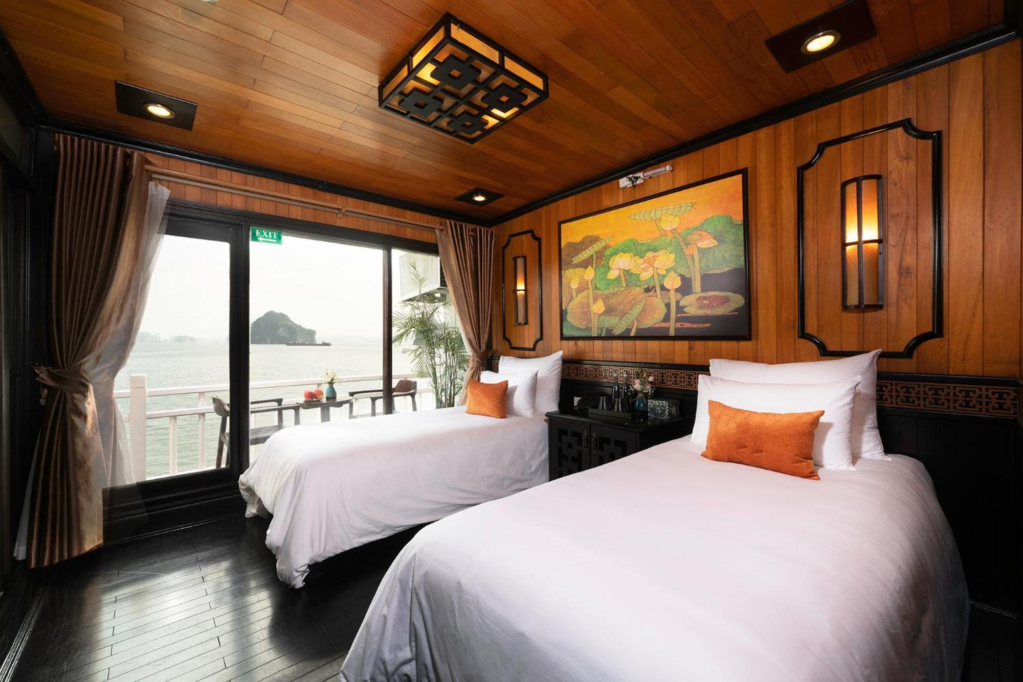Halong Arcadia Cruise Hotel Ha Long Bagian luar foto