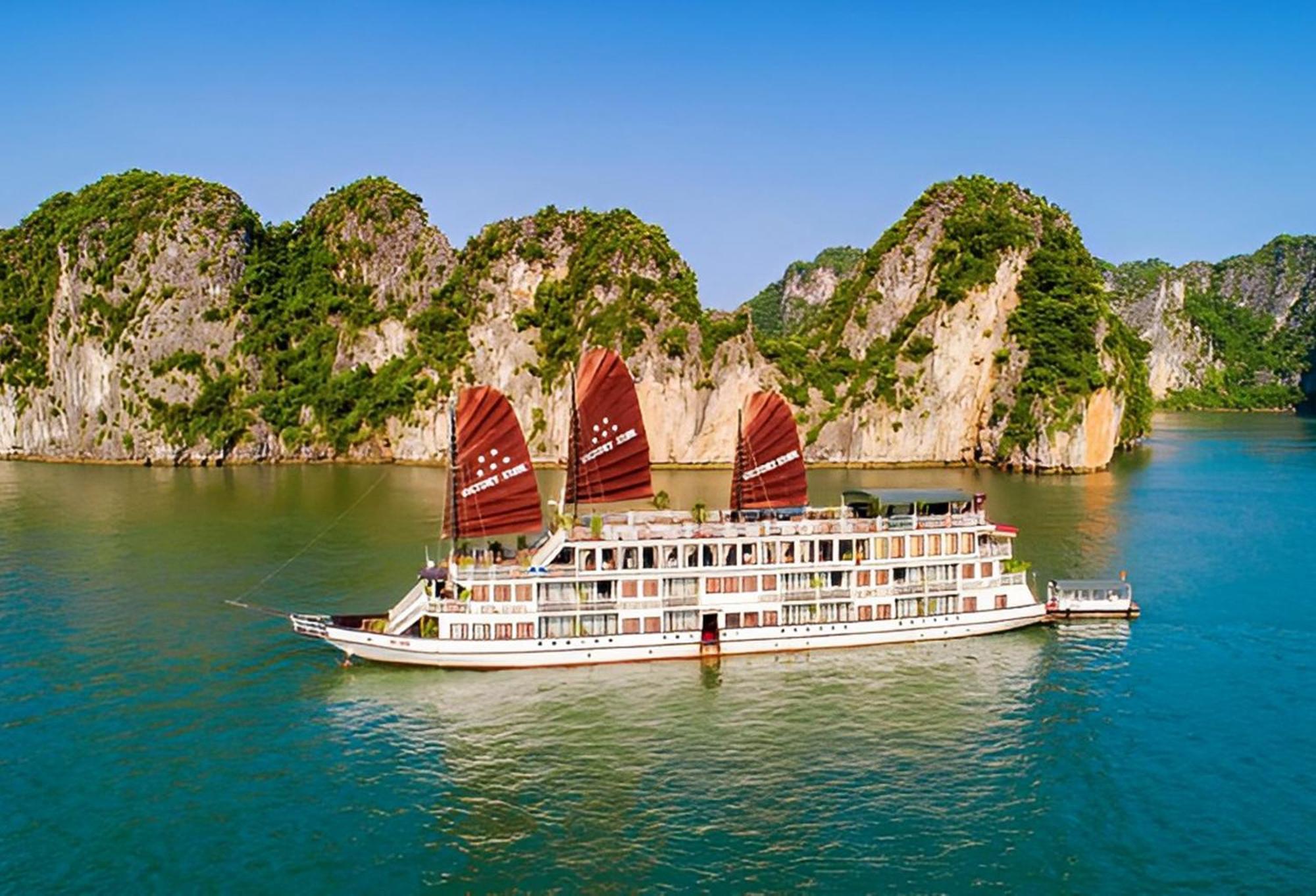 Halong Arcadia Cruise Hotel Ha Long Bagian luar foto